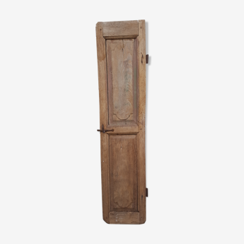 Ancient 18th century oak door patina mouldings