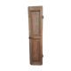 Ancient 18th century oak door patina mouldings