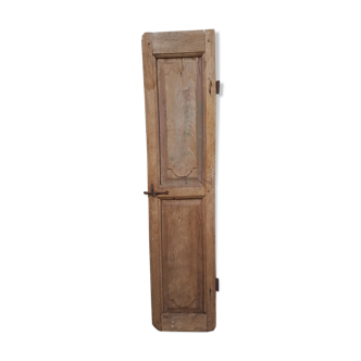 Ancient 18th century oak door patina mouldings
