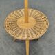 Jan Kalous ULUV Rattan Floor Lamp, Czechoslovakia 1960s