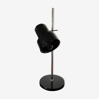 Black clamp desk lamp 1970