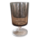 Vintage French water glass from Luminarc, in smoked grey