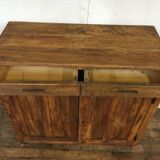 20th century Parisian buffet bahut made of solid wood (beech)