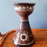 1960s ceramic candlestick