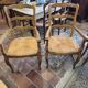 Pair of glitter armchairs