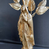 Lamp musical statue - Art Nouveau - Golden regulation - Early twentieth century