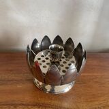 Lotus flower candle holder