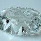 1970s vintage - lead crystal glass ashtray