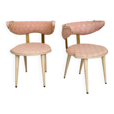 Paire de chaises par Umberto Mascagni, 1954