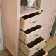 Asymmetrical wardrobe