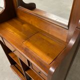 vintage 1970s walnut entrance locker room