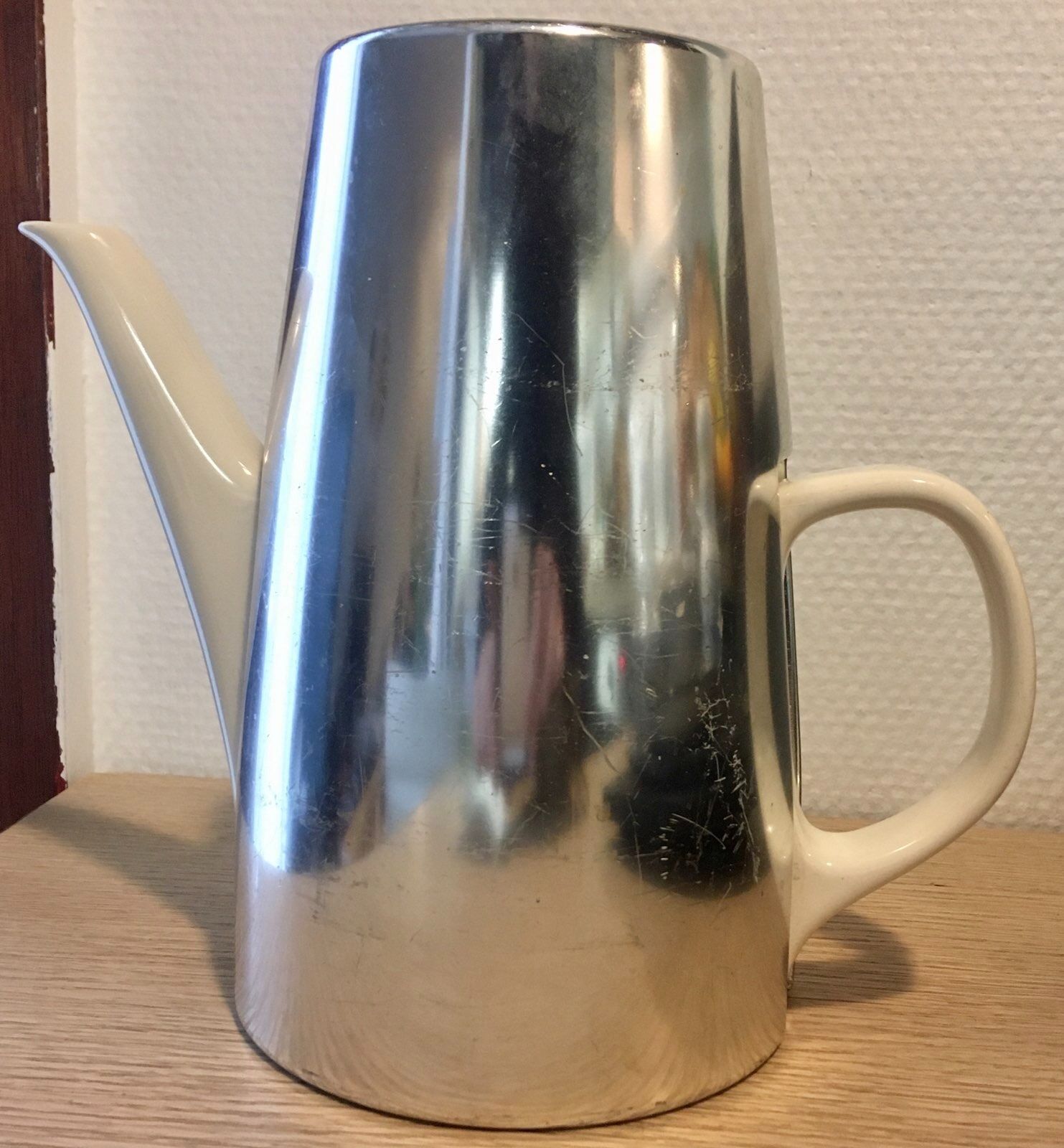 Coffee maker Mélitta Vintage year 50 - 60 with insulating lid lined felt -Good condition