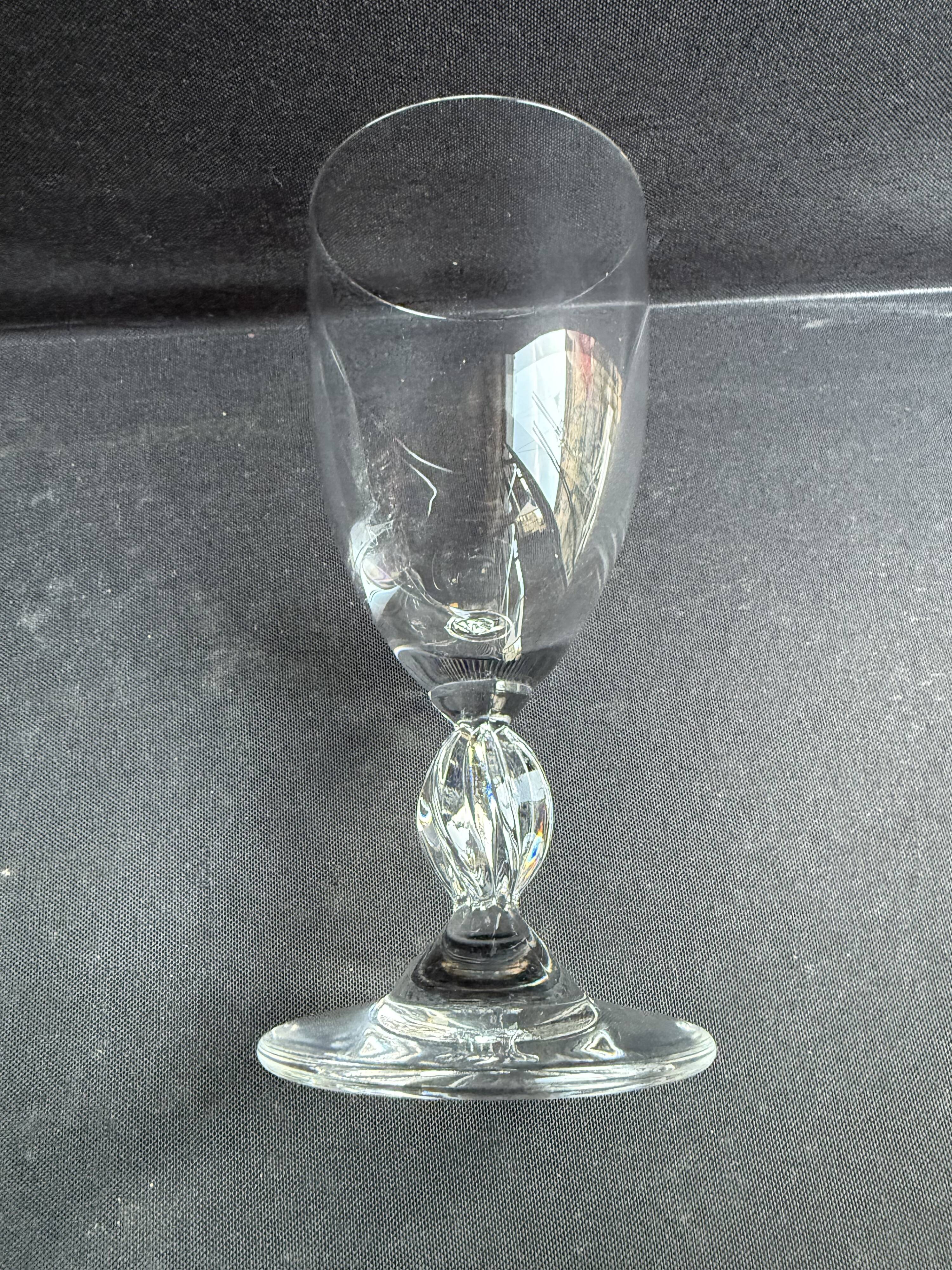 9 Verres Fréjus n°4 by Lalique France