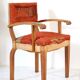Fauteuil bridge ancien structure originale projet de tapissier