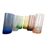 Vintage colorful design glasses year 70-80