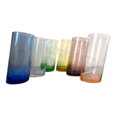 Vintage colorful design glasses year 70-80