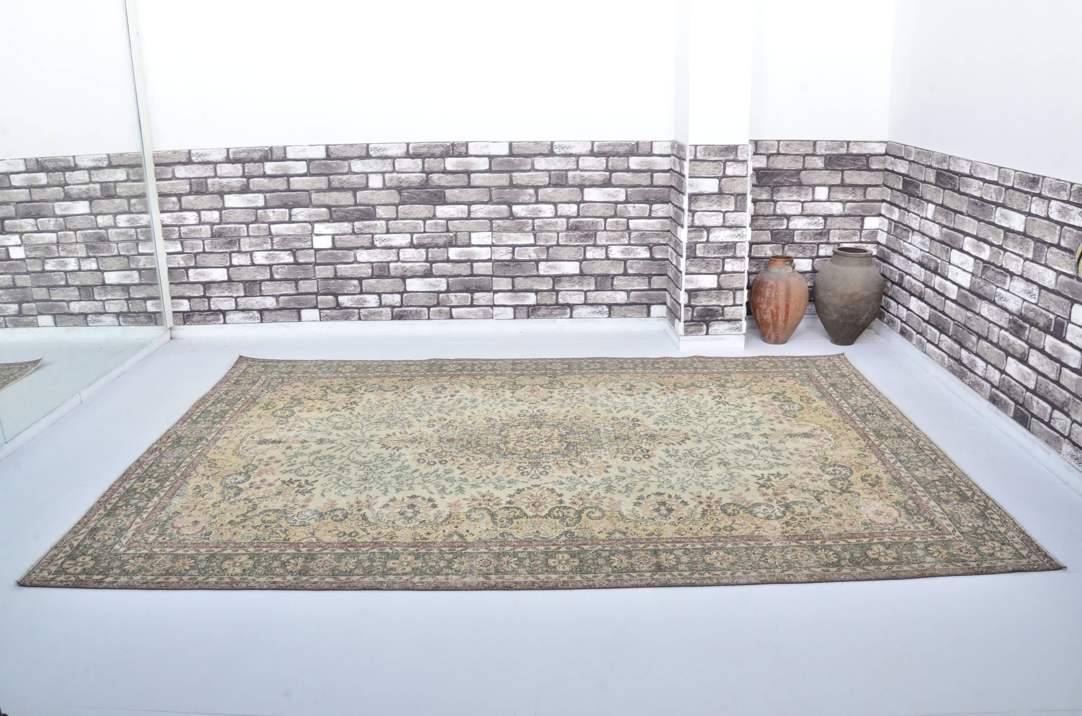Nomadic Turkish Handknotted Floral Rug sku 3255
