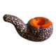 Cendrier en forme de pipe Vallauris fat lava
