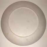 Plat à huîtres vintage signé Niderviller modèle mousse