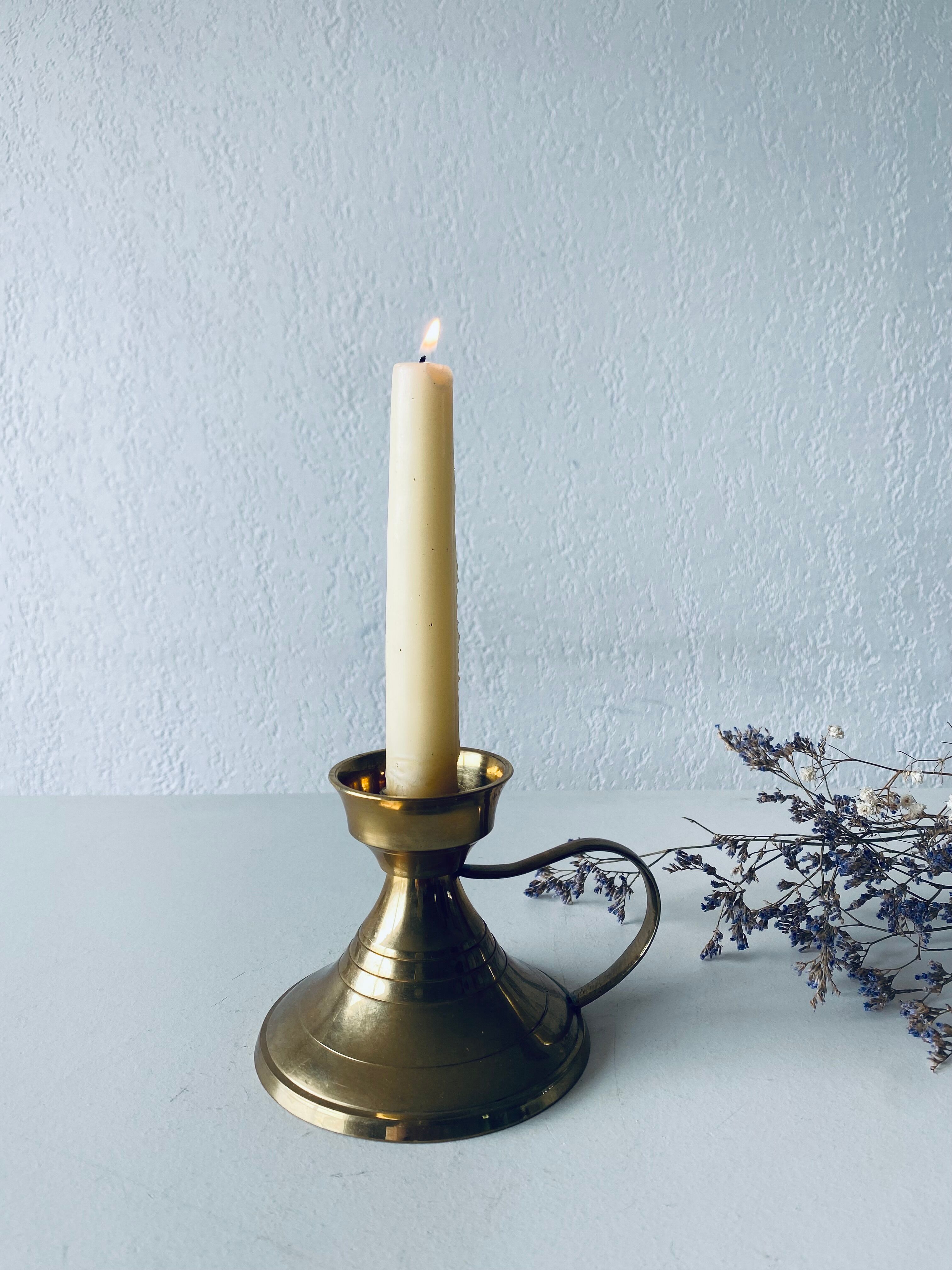Brass candle holder