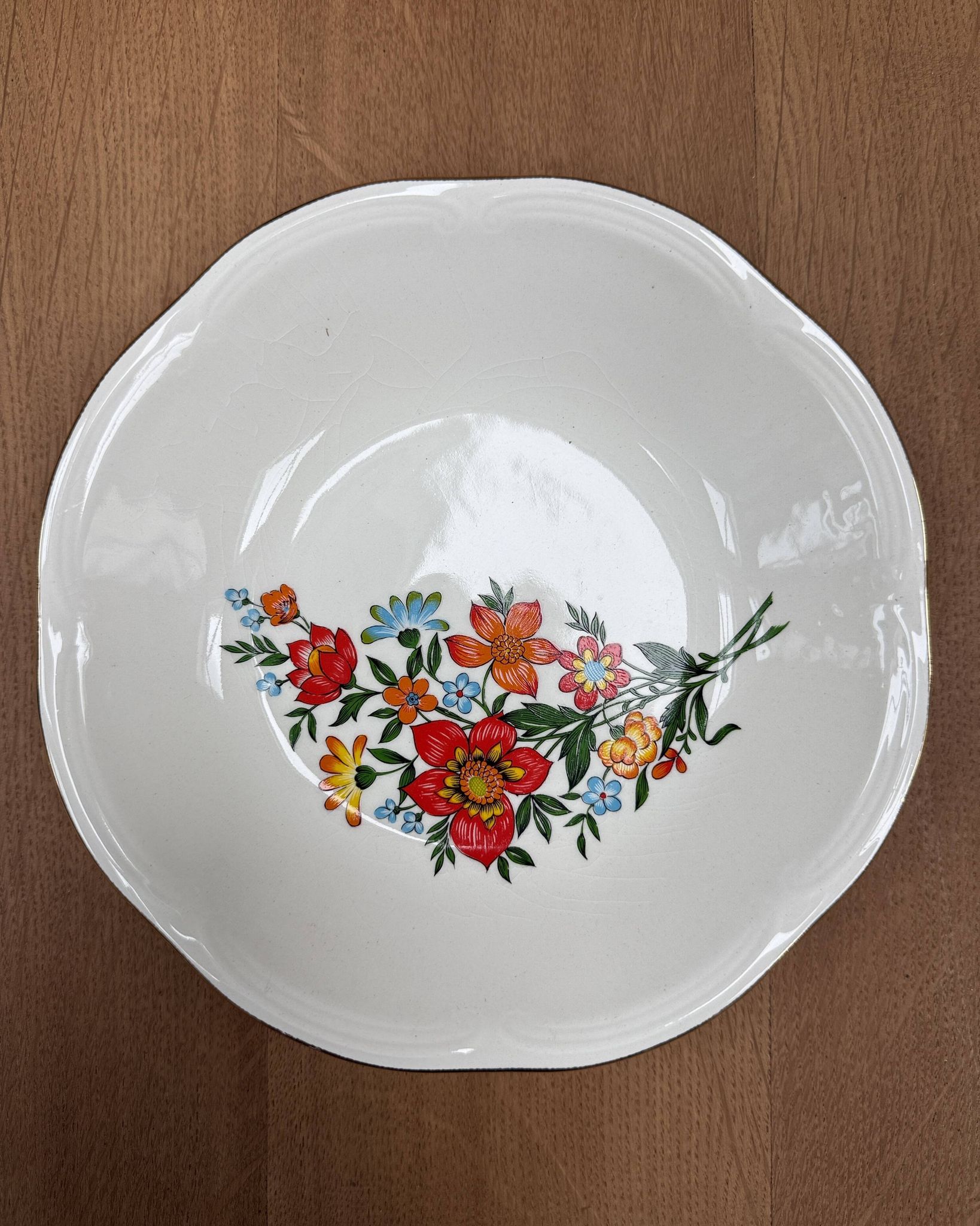 Assiettes creuses vintage Gien