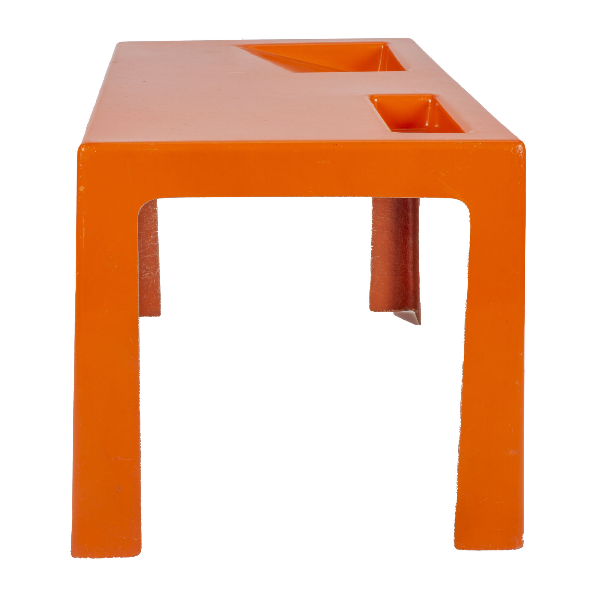 Orange Coffee Table