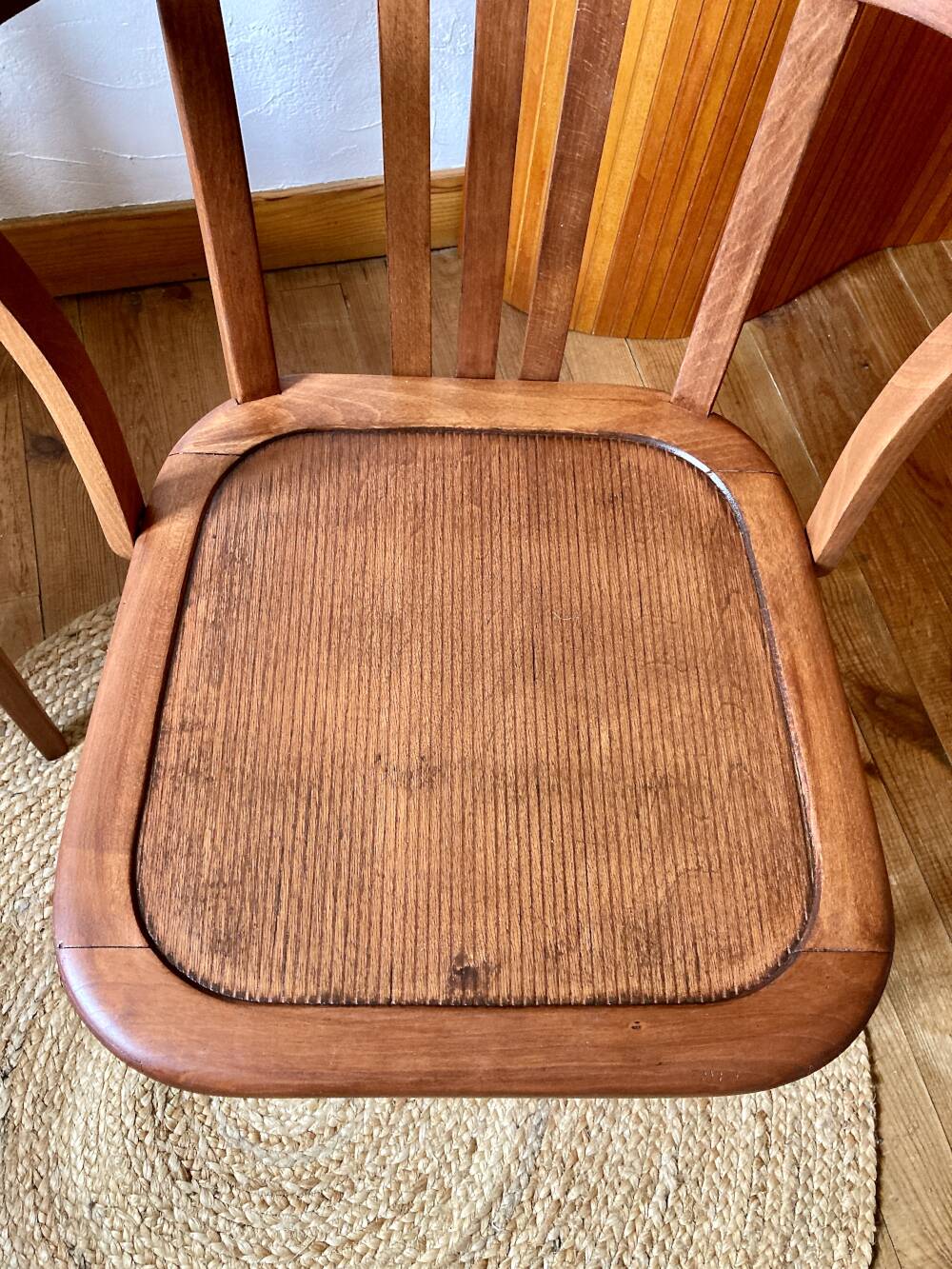 Vintage Stella chair pair – wood, 1950s