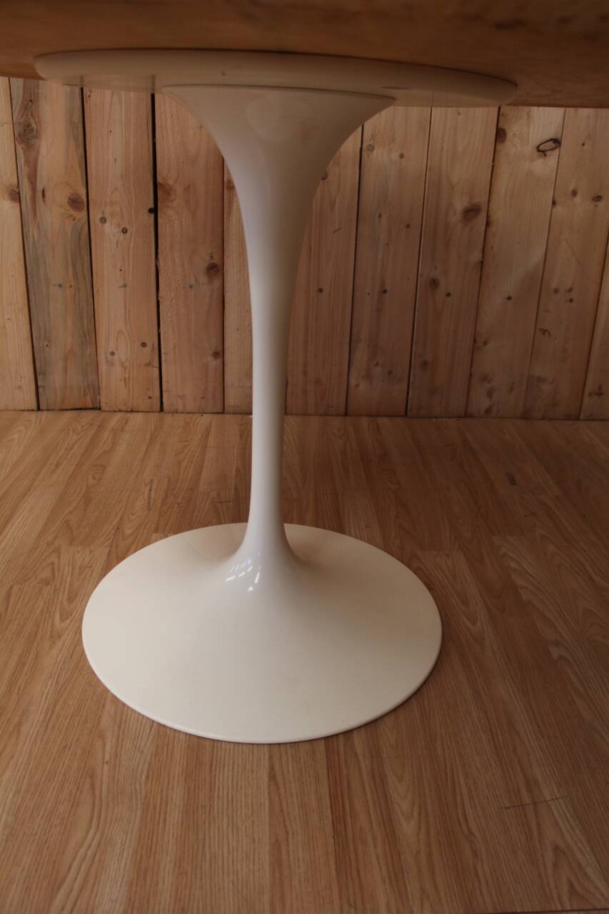 Table ronde Tulipe en marbre Calacatta de Eero Saarinen - Ø 107 cm - Knoll