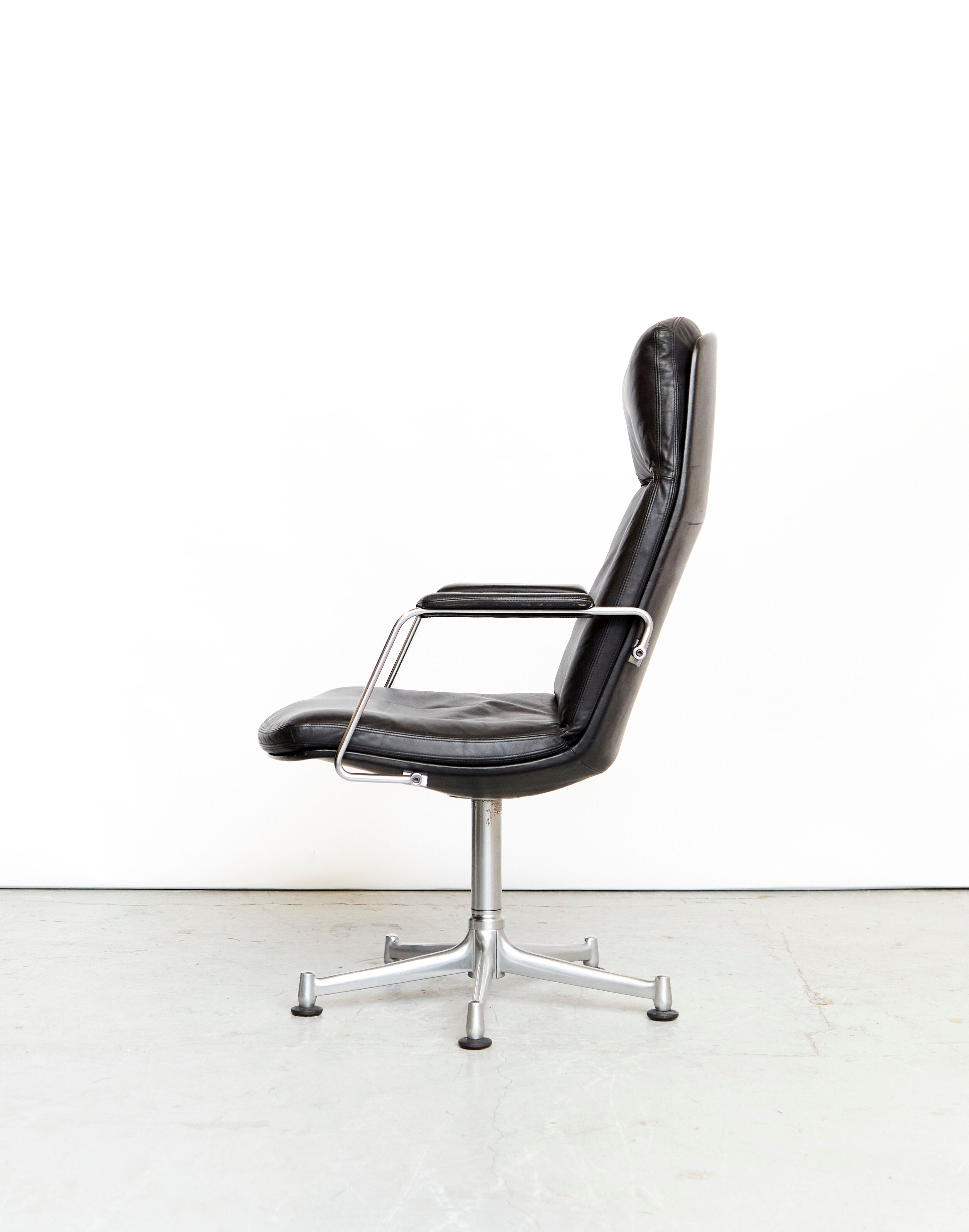 FK86 office chair by Jørgen Kastholm & Preben Fabricius for Kill International
