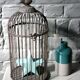 Cage à oiseaux en métal
