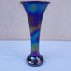 Iridescent glass vase