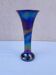 Iridescent glass vase
