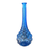 Carafe italienne Empoli bleue 1970