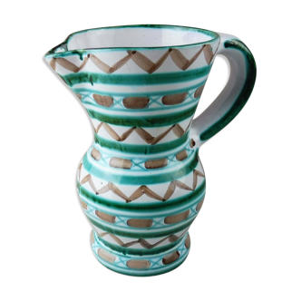 Ceramic pitcher, Robert Picault, from Vallauris