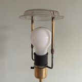 1960s Brass Fog & Mørup Table Lamp, Made in Denmark