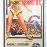 Original Australian poster One million years BC, 1966