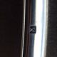 Silver metal modernist table mat