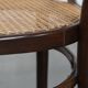 Original vintage Thonet bistro design chair with armrests