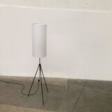 Mid-century minimalist tripod floor lamp, 1960s.
