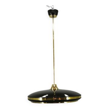 Pendentif UFO de l'ère spatiale par Ludib Bratislava, Tchécoslovaquie, années 1960