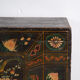 Antique chest painted in pine wood – China, around 1900
