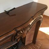 Wooden coat/chimney frame