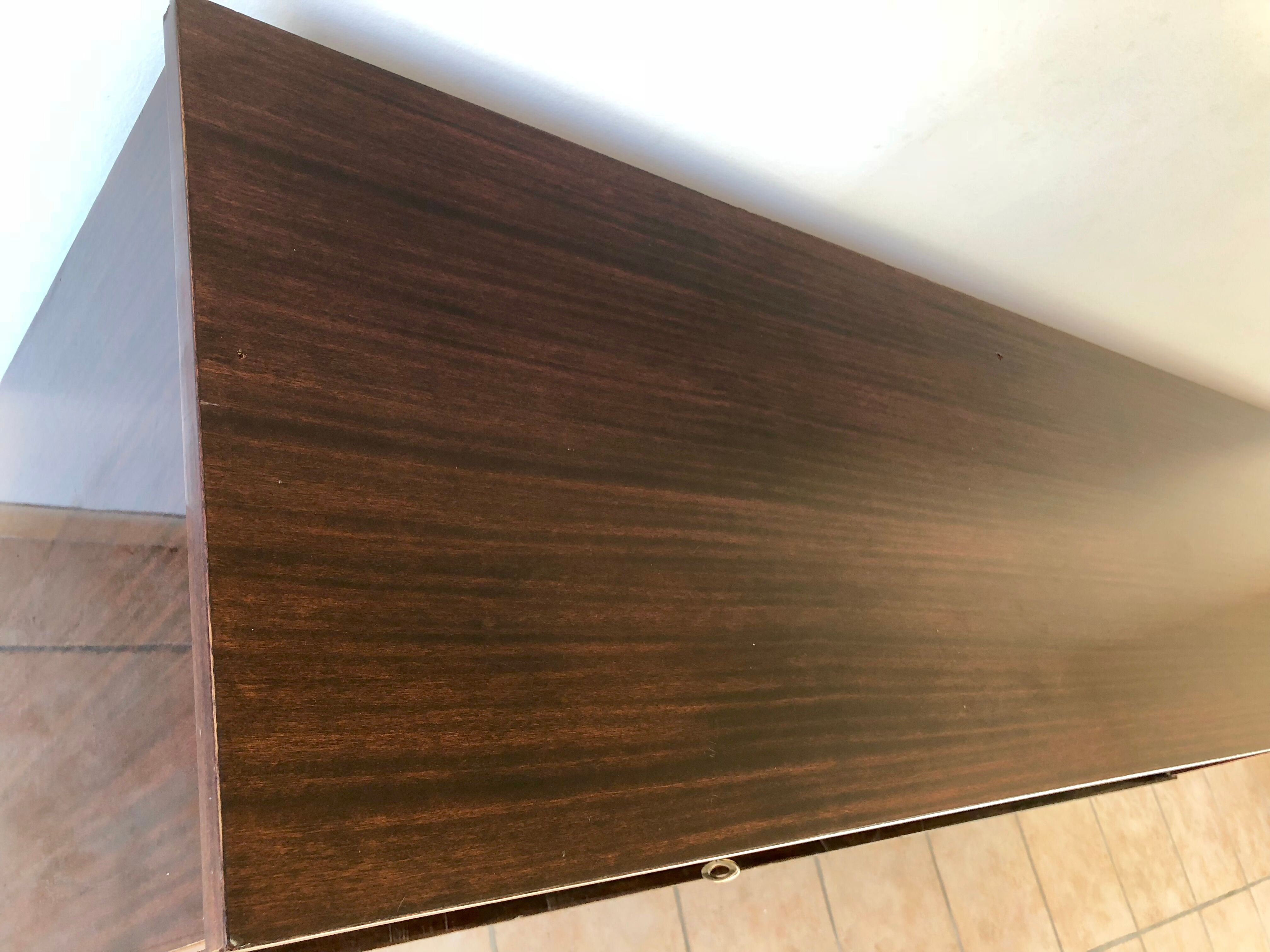 Black vintage sideboard