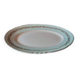 Plat ovale Faïencerie D Orchies