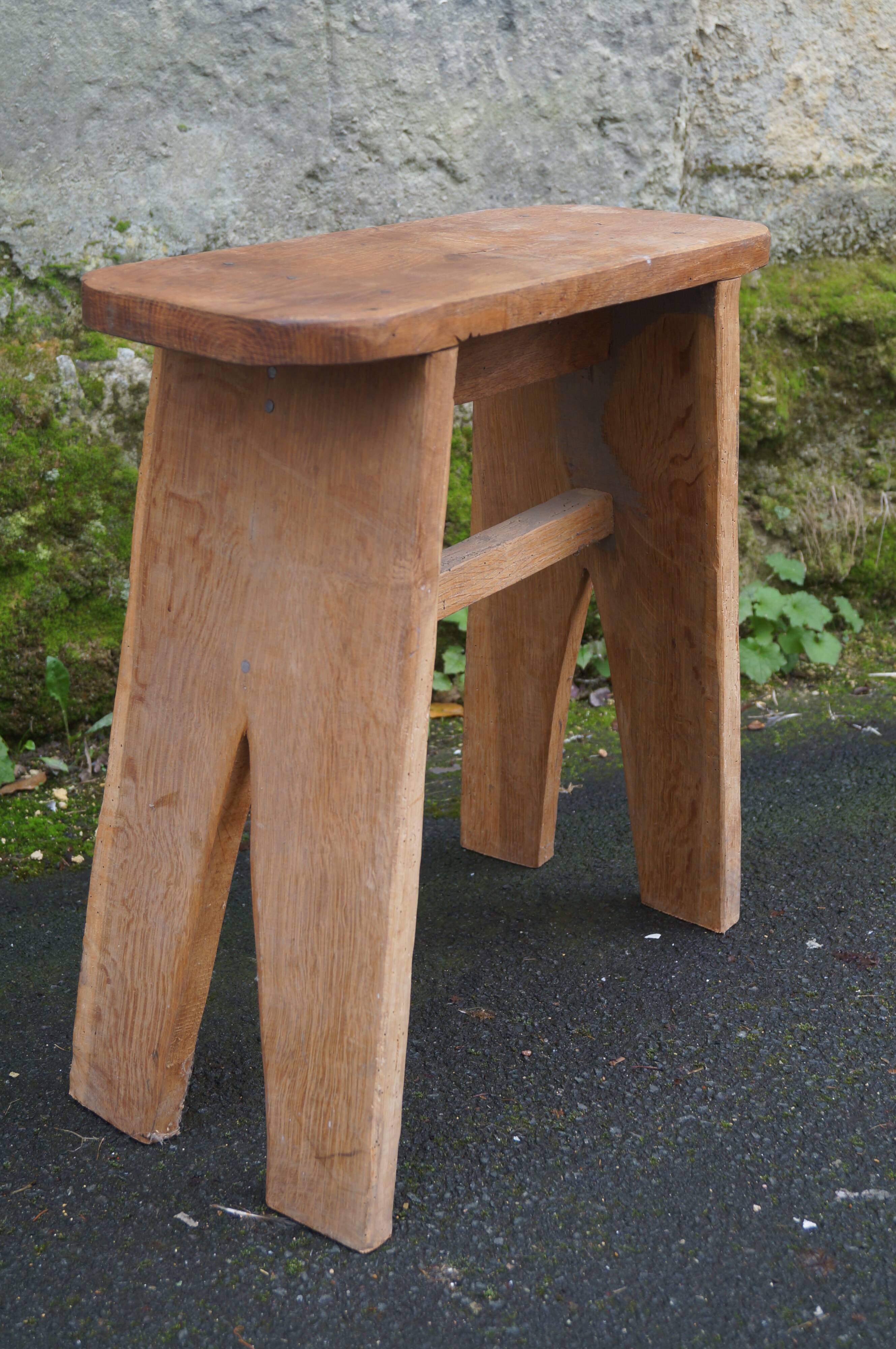 Brutalist design stool
