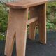 Brutalist design stool