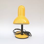 Small yellow metal desk lamp - new in its box - 1990