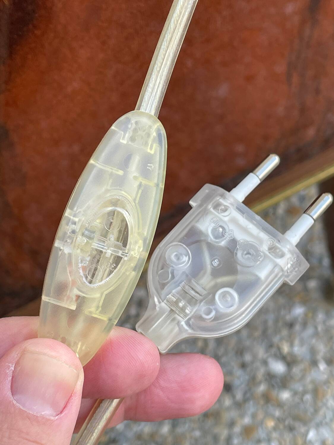 Pair of Foulard slamp lamps