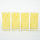Set of highball glasses, Italian design, 1970s, manufactured in Italy