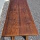 Solid wood farmhouse table